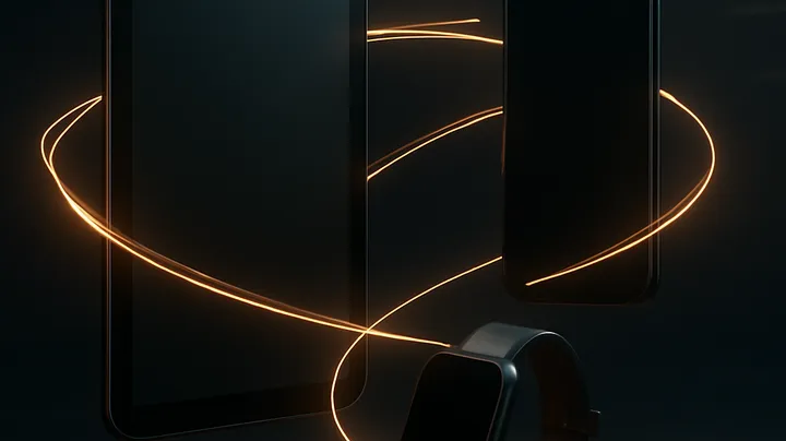 BB44 BLINE COM Multiple devices floating in harmony